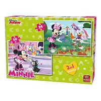 2450 Piece Minnie Bow-tique Disney 2 In 1 King Puzzle