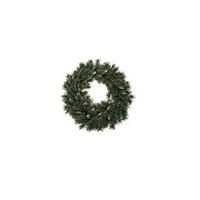 24 pvc wreath with 160 tips with snow effect