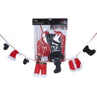 240cm Outdoor/indoor Santa Claus Washing Line Polyester Christmas Decoration