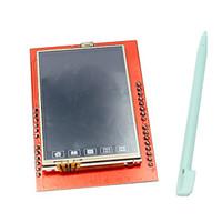 24 inch tft lcd touch screen shield with touch pen for arduino uno