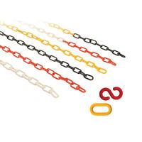 24m pack Plastic Chain 10mm Links Inc Pk10 s-hooks and Pk10 connector links