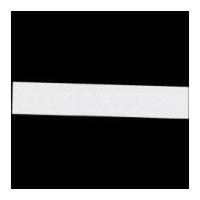 24mm romandus fused edge craft ribbon 50m white