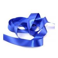 24mm Romandus Fused Edge Craft Ribbon 50m Royal Blue