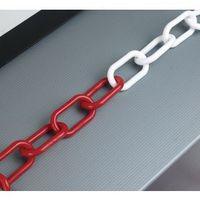 24m 10mm plastic chain redwhite