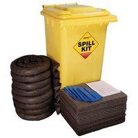 240 LITRE G/PURPOSE KIT - YELLOW WHEELIE BIN