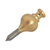 249d brass plumb bob 128g 412oz size 2