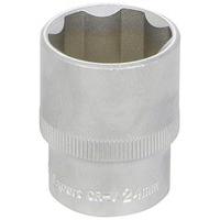 24mm 6pt socket 12dr pckd