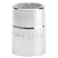 24mm 12pt Socket 3/4dr Bulk