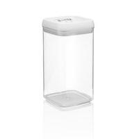 24l rectangular flip lock tight storage container