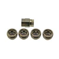 24012SU Wheel Lock Nuts SU under hub cap M12 x 1, 5, cone seat, Overall length 19, 7 mm, Hex size 19/21mm