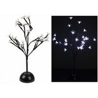 24 bulb 45cm bop mini blossom tree wdome base cold white