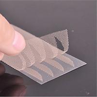 240Pcs/10 Packs Gauze Mesh Lace Eyeliner Stealth Double Eyelid Tape Stickers Without Glue Eyes Make Up Tools