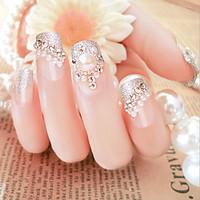 24 pieces in a box fake nails wholesale pearl shanzuan floret the brid ...