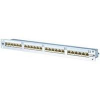 24 ports network patch panel metz connect 130853 e cat 5e 1 u