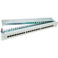 24 ports Network patch panel EFB Elektronik CAT 6 1 U