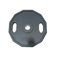 25kg rubber coated cast iron olympic disc