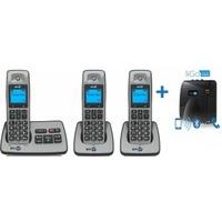 2500 trio dect telephone with bluewave link to mobile hub