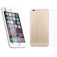 2.5D Front and Back Premium Tempered Glass Screen Protective Film for iPhone 6S/6
