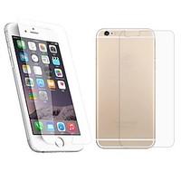 2.5D Front and Back Premium Tempered Glass Screen Protective Film for iPhone 6S Plus/6 Plus