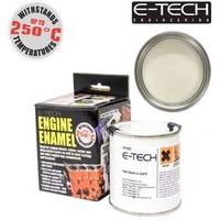 250ml White Engine Enamel Paint E-tech