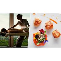 25 off luxury massage experience and a three course michelin lunch for ...