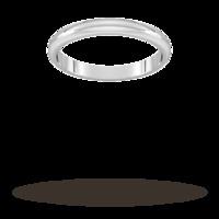 2.5mm D Shape Standard Wedding R...