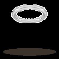 2.5mm Slight Court Heavy Wedding...