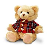 25cm Hamish Teddy Bear With Tartan Coat