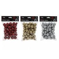 25g decorative polyfoam glitter balls