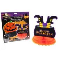 25cm Halloween Honeycomb Table Centres With Insert 2 Assorted