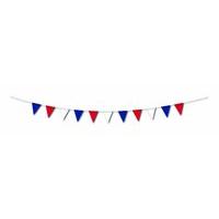 25m Red White & Blue Pennant Bunting