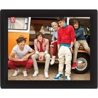 25.4cm x 20.3cm One Direction 3d Lenticular Poster Framed