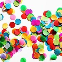 2500 pcs 251cm round multicolor tissue paper confetti for party birthd ...