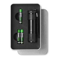 25 x Personalised LED torch in tin gift box - National Pens