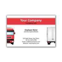 250 x Personalised Truck Design Business Card Design 4 - National Pens
