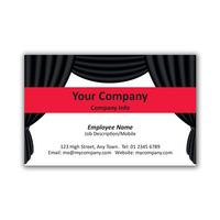 250 x Personalised Curtain Busin...