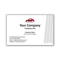 250 x Personalised Car Business Card Design 1 - National Pens