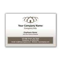 250 x personalised house design business card lanscape 9 national pens