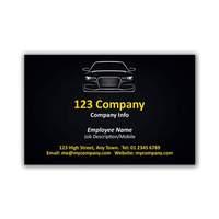 250 x Personalised Car Retailer Business Card design 1 - National Pens