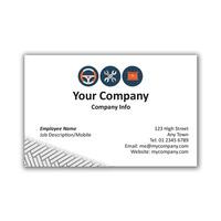 250 x personalised garage business card design 1 national pens