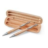 25 x Personalised Pens Pen gift set in wooden box - National Pens