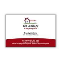 250 x Personalised House Design Business Card design 4 - National Pens