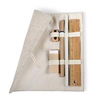 25 x Personalised Stationary set in cotton pouch - National Pens
