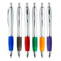 250 x Personalised Pens Silver Ballpoint Pen - National Pens