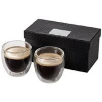 25 x Personalised Boda 2-piece espresso set - National Pens