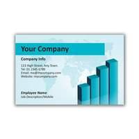 250 x Personalised Graphic Business Card Design 1 - National Pens
