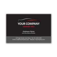 250 x personalised auto business card design national pens