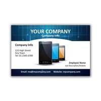 250 x Personalised Smartphone Business Card Design - National Pens