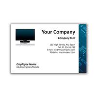 250 x personalised laptop business card landscape 2 national pens
