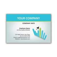 250 x personalised chart business card landscape 2 national pens